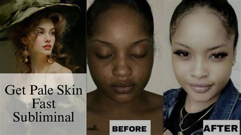 subliminal results pictures|Pale skin results .